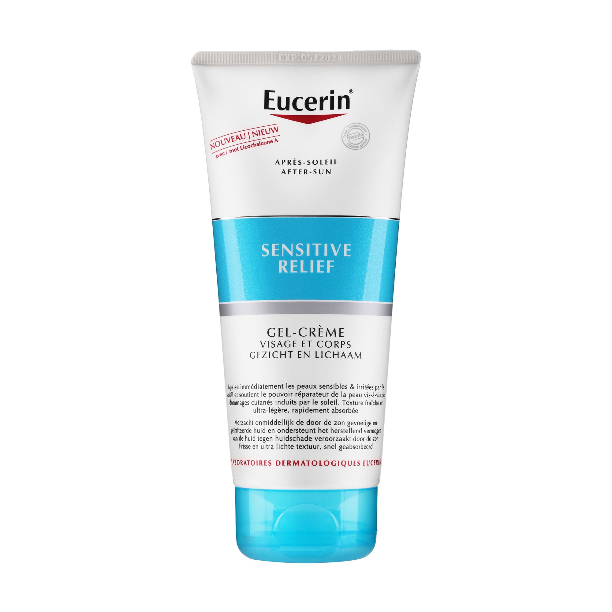 Гель-крем після засмаги для обличчя та тіла Eucerin Sensitive Relief Gel-Cream, 200 мл